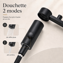 Robinet de cuisine à double bec avec sortie eau filtrée – Bellacqua Sona — vue 5
