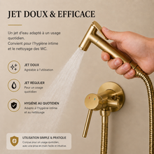 Douchette WC hygiénique avec flexible et support mural – Bellacqua Nettuno — vue 4