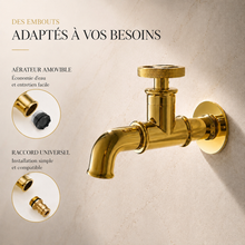 Robinet extérieur style atelier, sortie standard ou raccord tuyau – Bellacqua Officina — vue 5