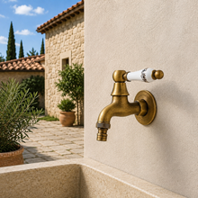 Robinet extérieur de jardin, raccord tuyau ou embout standard – Bellacqua Giardino — vue 2