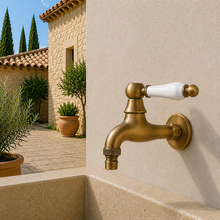 Robinet extérieur de jardin, raccord tuyau ou embout standard – Bellacqua Giardino — vue 14
