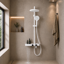 Colonne de douche complète avec mitigeur et douchette à main – Bellacqua Notte — vue 11