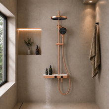 Colonne de douche complète avec mitigeur et douchette à main – Bellacqua Notte — vue 7