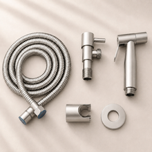 Douchette WC en inox 304, eau froide, fixation murale – Bellacqua Tino — vue 9