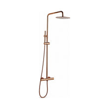 Colonne de douche thermostatique avec douche de tête et douchette – Bellacqua Alba — vue 1