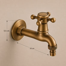 Robinet extérieur de jardin, raccord tuyau ou embout standard – Bellacqua Giardino — vue 6